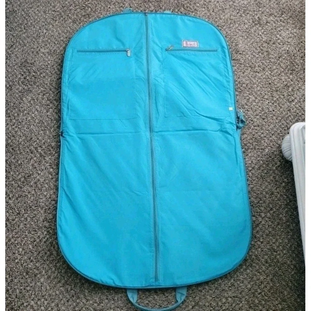 Camouflage & Teal Garment Clothing Bag
